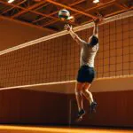 rebound net volleyball