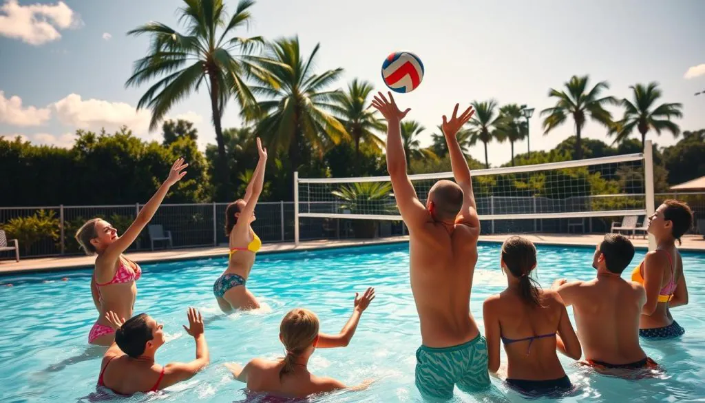 Pool Safety Tips for Water Volleyball