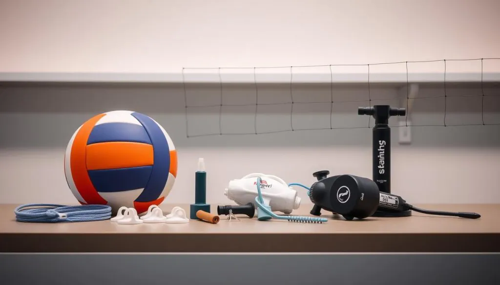 Pool Volleyball Equipment Maintenance