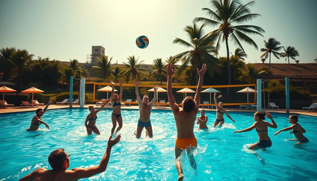 Pool Volleyball Game Variations