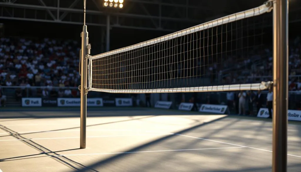 Professional Volleyball Tournament Net System