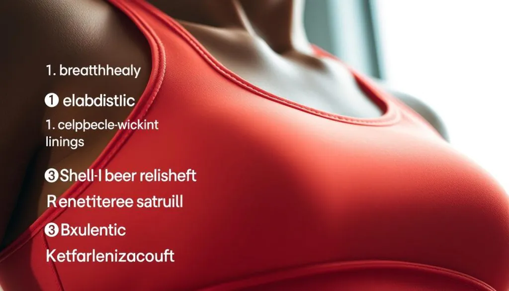 Tank Style Sports Bras Features