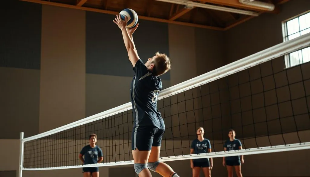 Volleyball Defense Training