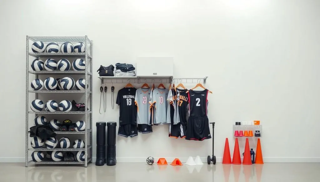 Volleyball Equipment Storage Solutions