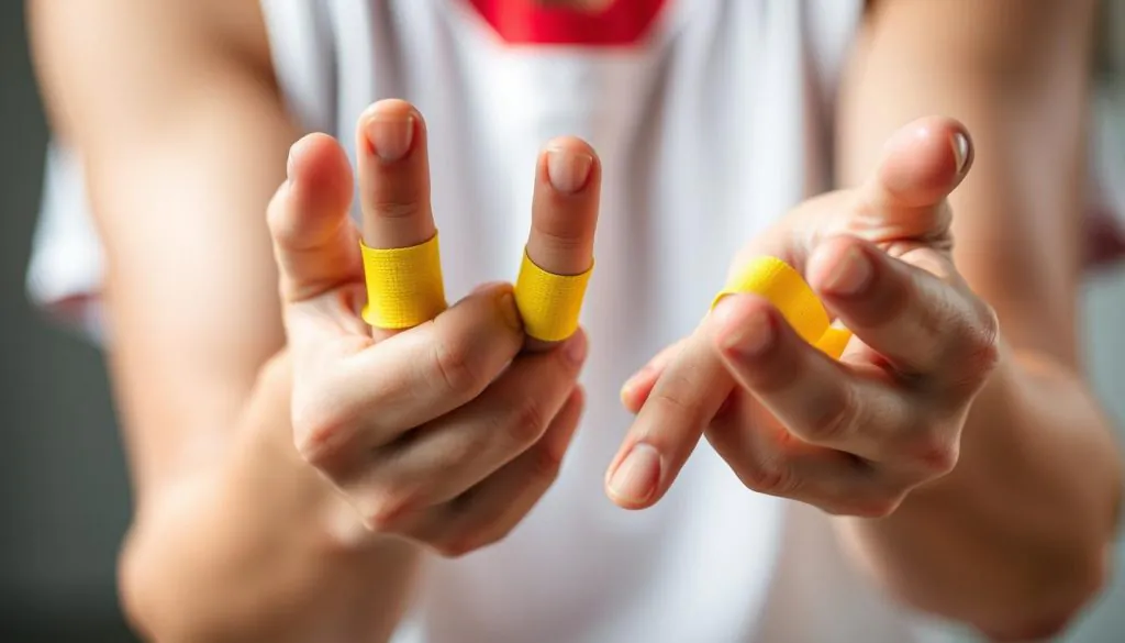 Volleyball Finger Tape Application Techniques