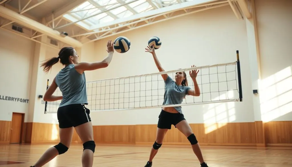 Volleyball Partner Training Drills