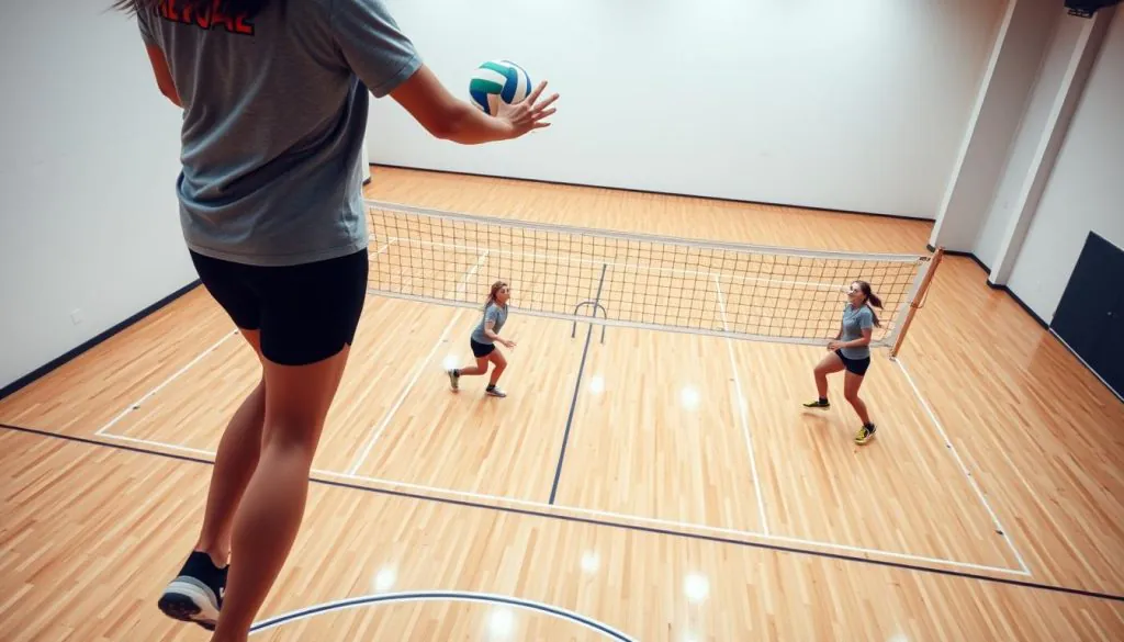 Volleyball Setting Precision Training