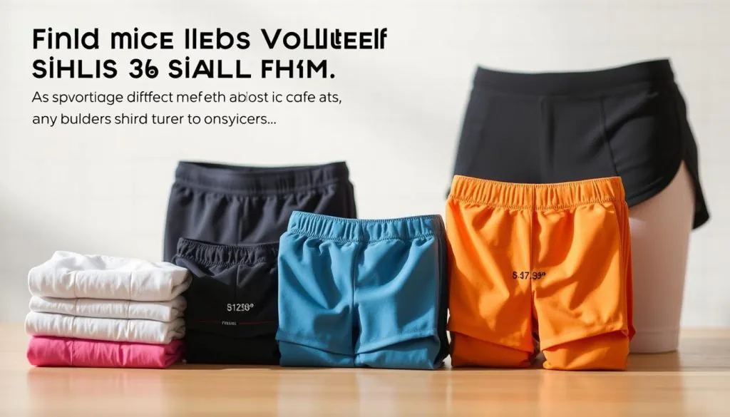 Volleyball Shorts Sizing Guide