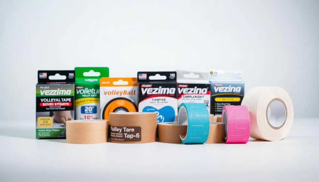 Volleyball Tape Brands Comparison