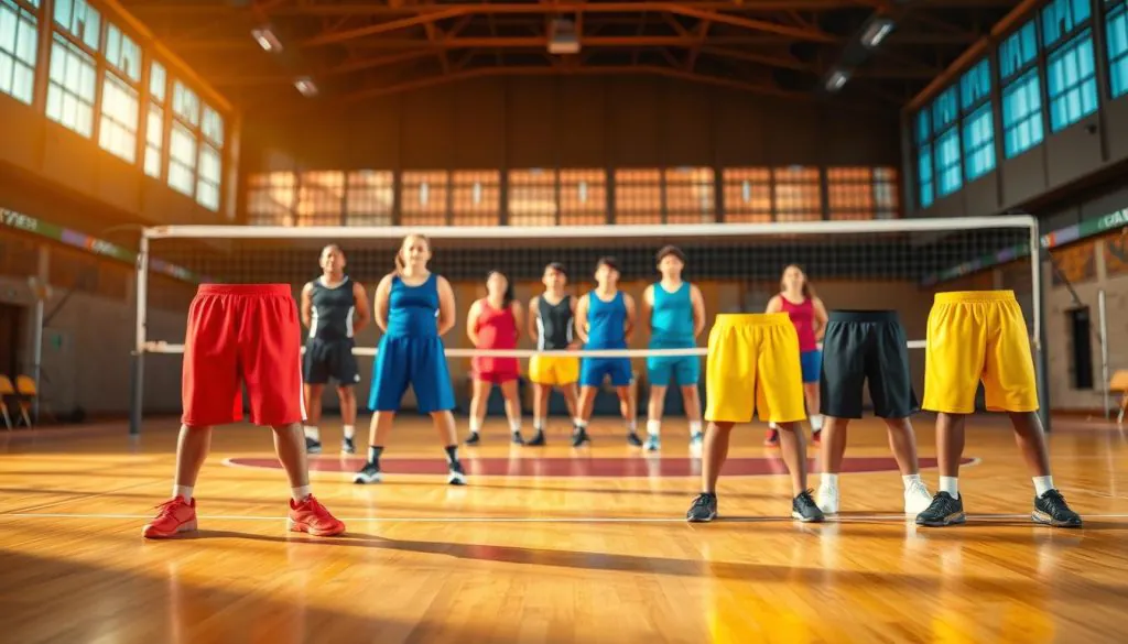 Volleyball Team Color Options
